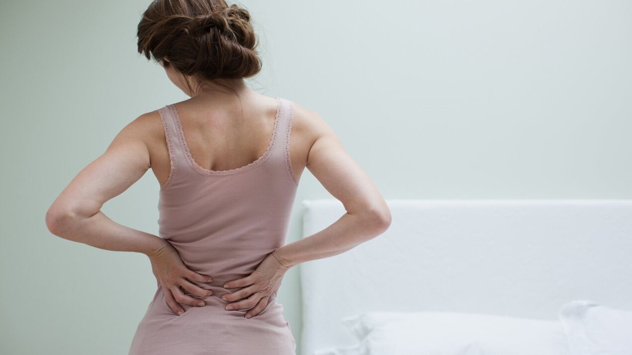 bol u donjem dijelu leđa